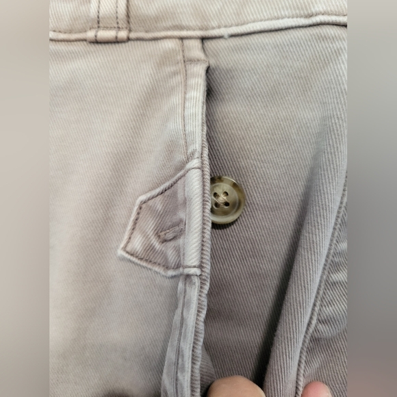 Spanx Stretch Twill Wide-leg Pulk-on Pants Grey Size Small - Picture 4 of 11